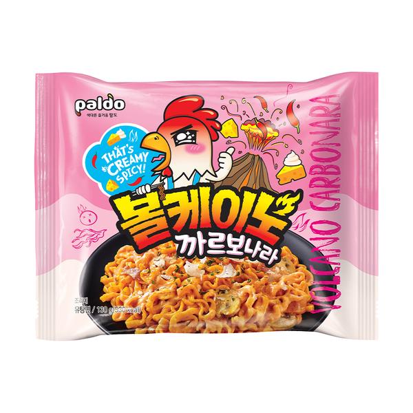 팔도 볼케이노 까르보나라 130g 4봉/8봉/16봉/32봉