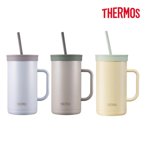 [써모스] 더 콤팩트 스트로 컵앤텀블러 1000ml TKHA-1000K