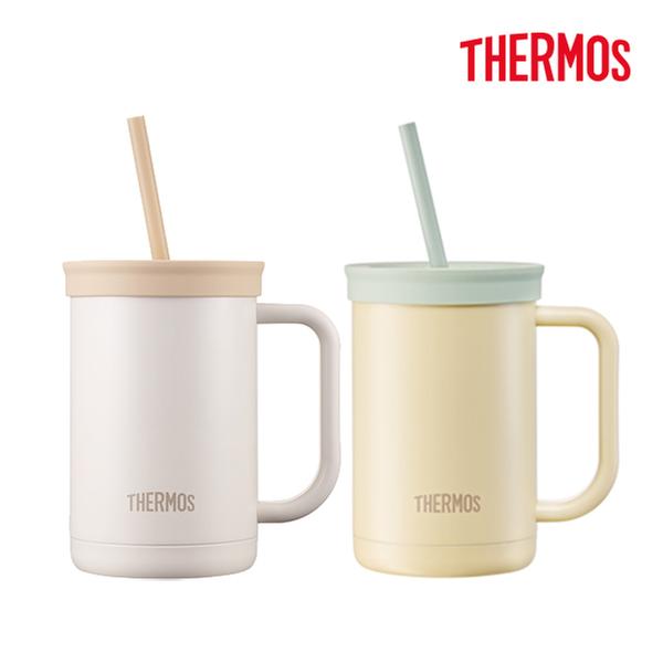 [써모스] 더 콤팩트 스트로 컵앤텀블러 600ml TKHA-600K