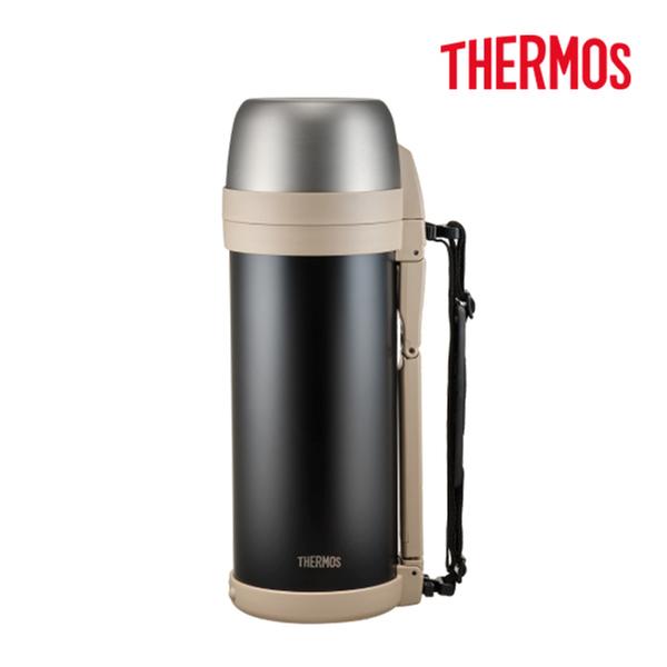[써모스] 대용량 더블컵 보온보냉병 2000ml FDH-2006K 블랙베이지