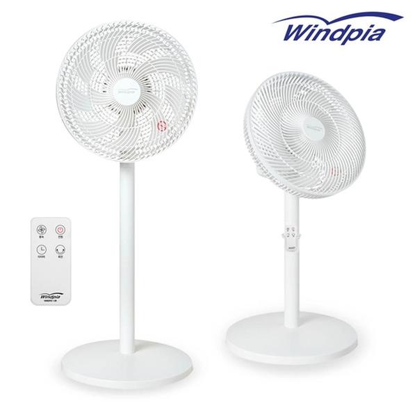 [윈드피아] 크림 리모컨 선풍기 WINDPIA-12R