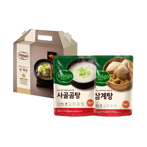 [비비고] 보양 1호 (삼계탕+사골곰탕) (전용케이스)