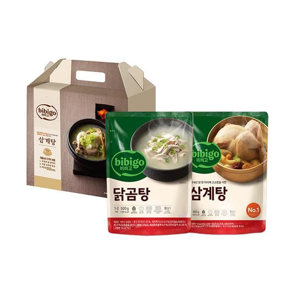 [비비고] 보양 4호 (삼계탕+닭곰탕) (전용케이스)