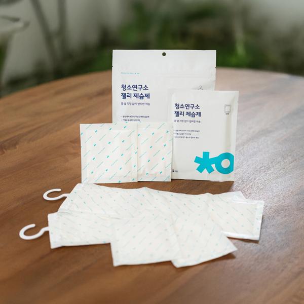 [청소연구소] 젤리 제습제 옷걸이형 (90g*8개입)