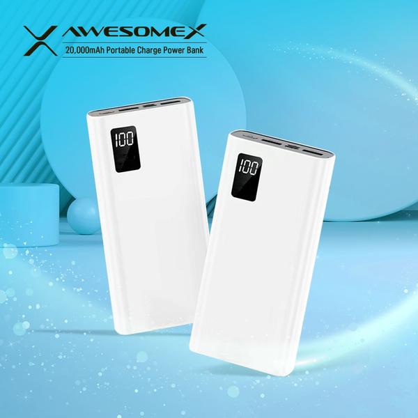[어썸엑스] LED 보조베터리 20,000mAh (2포트)