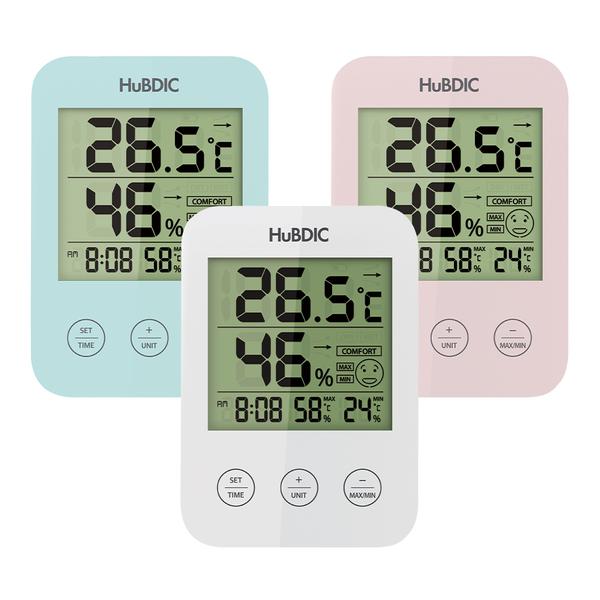 [휴비딕] 디지털 시계 온습도계 HT-3
