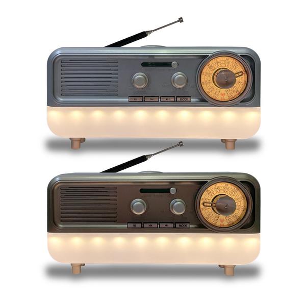 [사운드매지션] 레트로 블루투스 라디오 스피커 SM-888