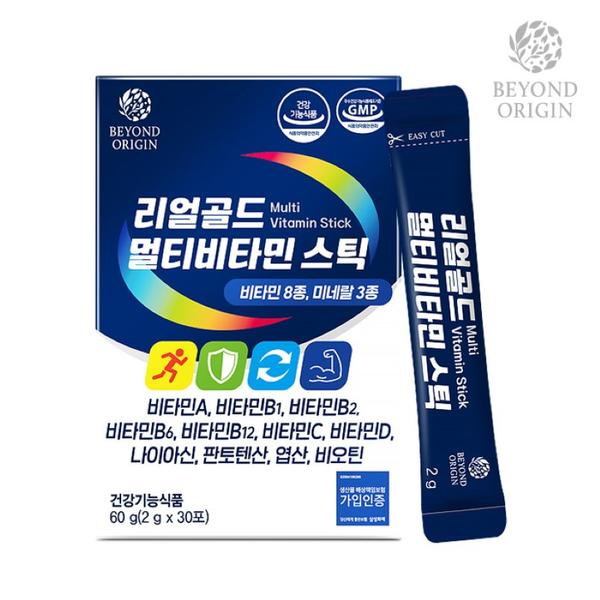 비욘드오리진 리얼골드멀티비타민스틱 2g x 30포 (G0012)