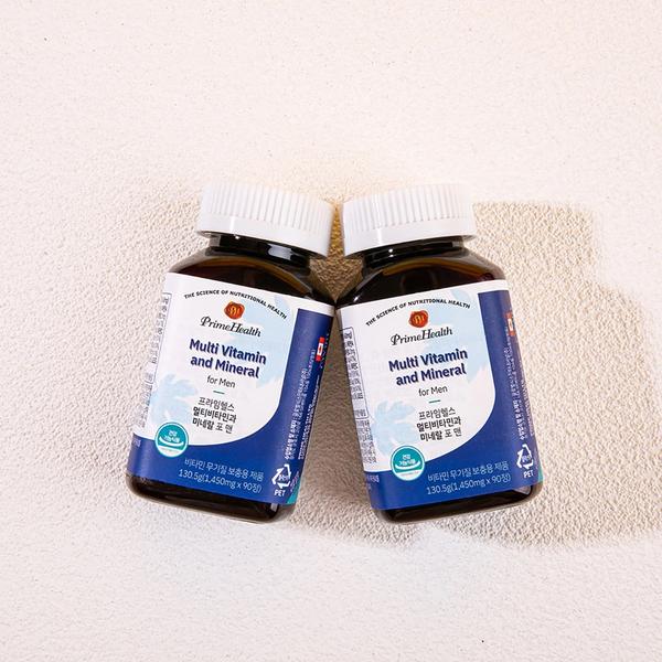 프라임헬스 멀티비타민과미네랄포맨 1,450mg x 90 x 2