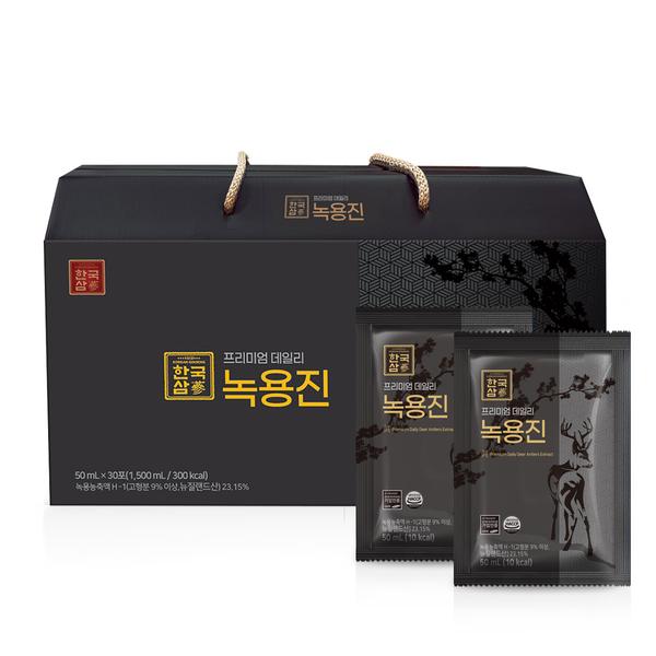 [한국삼] 프리미엄 데일리 녹용진 (50ml*30포)