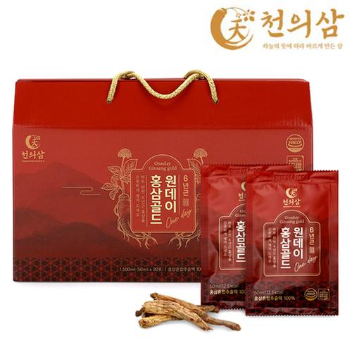 [천의삼] 원데이 홍삼골드 50ml*30포