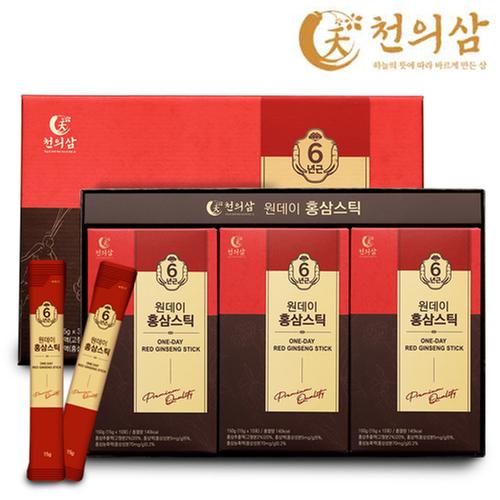 [천의삼] 원데이 홍삼스틱 15g*30포
