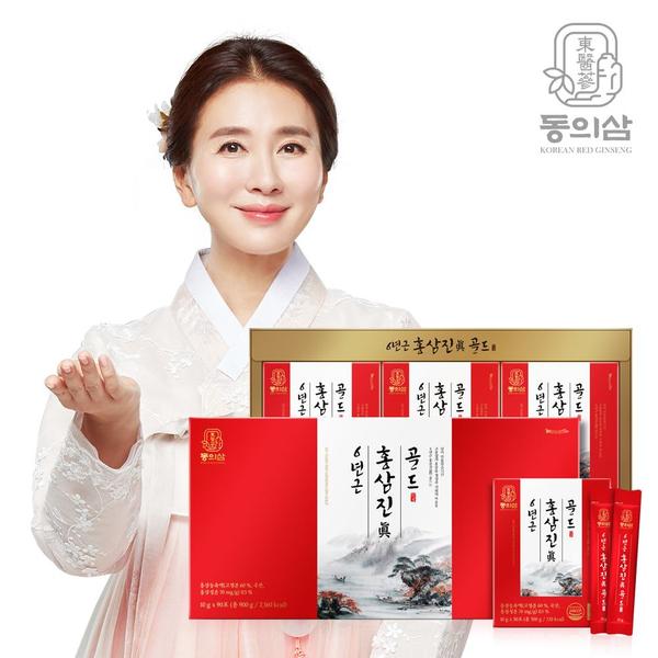 동의삼 6년근 홍삼진(眞)골드 10g x 90포 (쇼핑백 포함) [A1038]