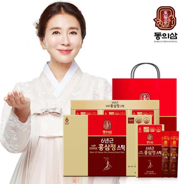 동의삼 6년근 VIP 홍삼정스틱 10g x 30포 (쇼핑백 포함) [G0008]