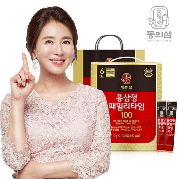 동의삼 홍삼정패밀리타임100 10g x 100포 (쇼핑백 포함) [A0956]