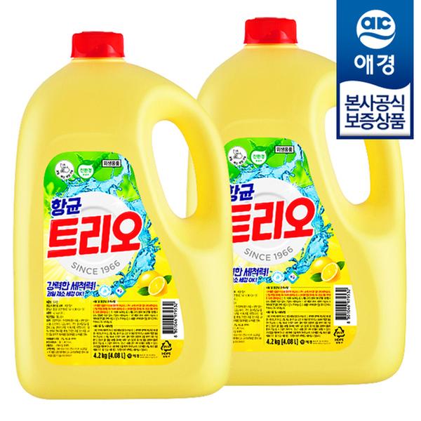 [애경] 트리오 항균 주방세제 4.2kg