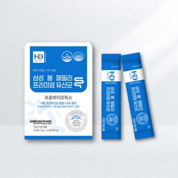 [삼성제약] 삼성 봄 패밀리 프리미엄 유산균 2g x 30포