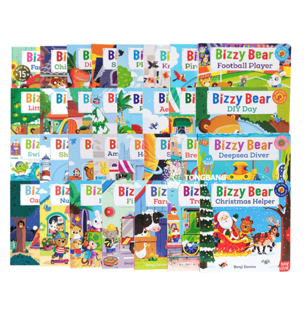 [원서] Bizzy Bear 비지베어 보드북 30종 세트