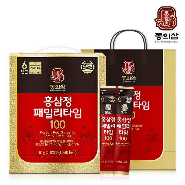 [동의삼] 홍삼정 패밀리타임100 10g x 100포