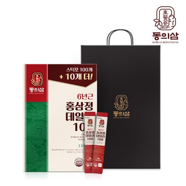[동의삼] 6년근 홍삼정데일리100 10g x 110포
