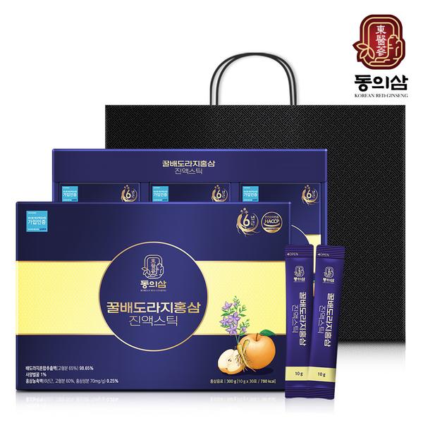 [동의삼] 꿀배도라지홍삼진액스틱 10g x 30포