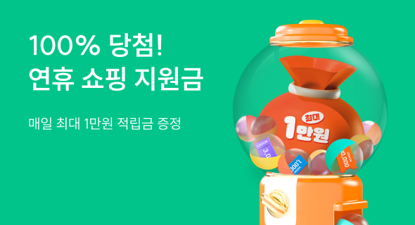 연휴 랜덤 쇼핑 지원금