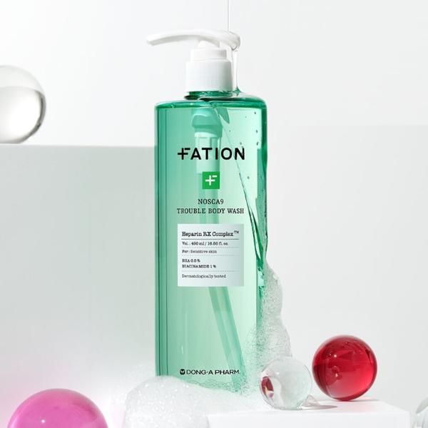 [동아제약] 파티온 노스카나인 트러블 바디워시 490ml X 2개 구성