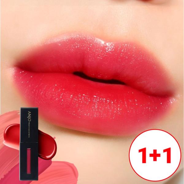 [앙쥬] [1+1] 블랙타투 립틴트 글로우 (5ml * 2개)