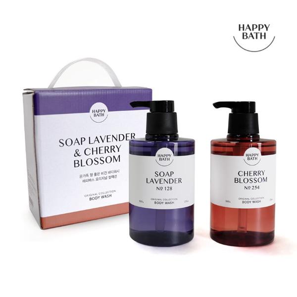 [해피바스] 오리지널 컬렉션 바디워시 2종 세트 (500g X 2개)