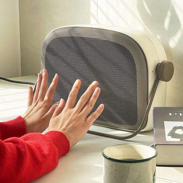 데코아르 블룸 무타공 벽걸이 겸용 PTC 멀티온풍기