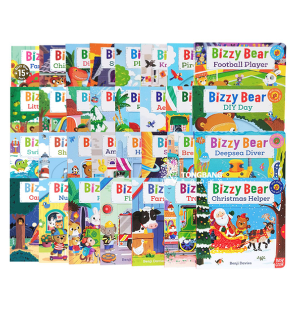 [원서] Bizzy Bear 비지베어 보드북 30종 세트