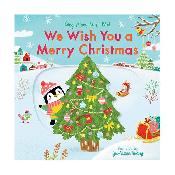 [원서]  싱어롱위드미 We Wish You a Merry Christmas : SING ALONG WITH ME (board book, 미국판)_QR음원