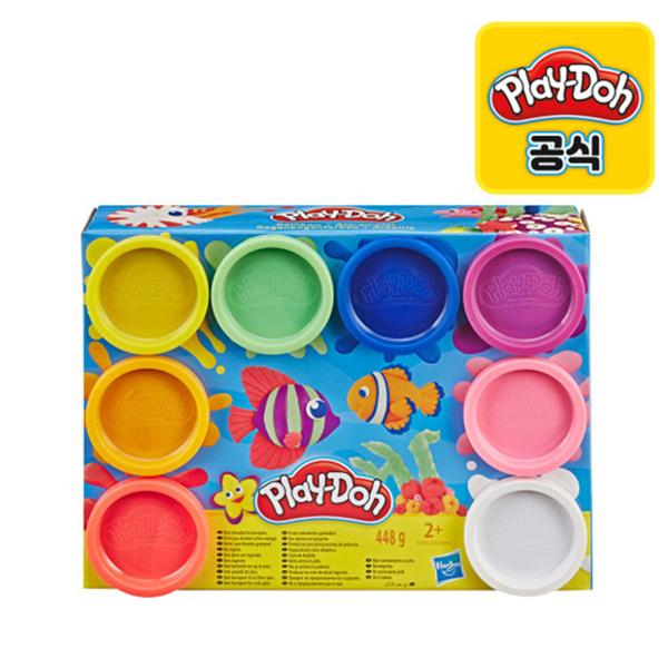 [플레이도우] 8팩 칼라도우 클레이 점토 (56g 8개입) 색상 랜덤발송