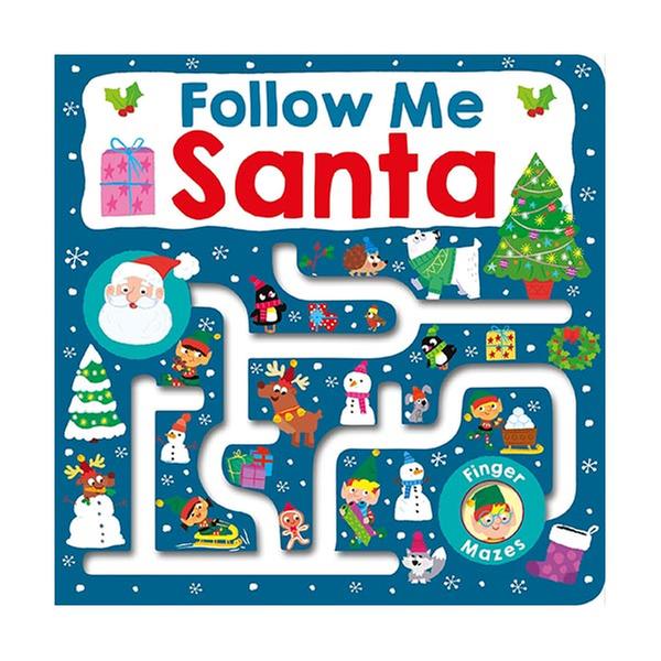[원서] Maze Book: Follow Me Santa